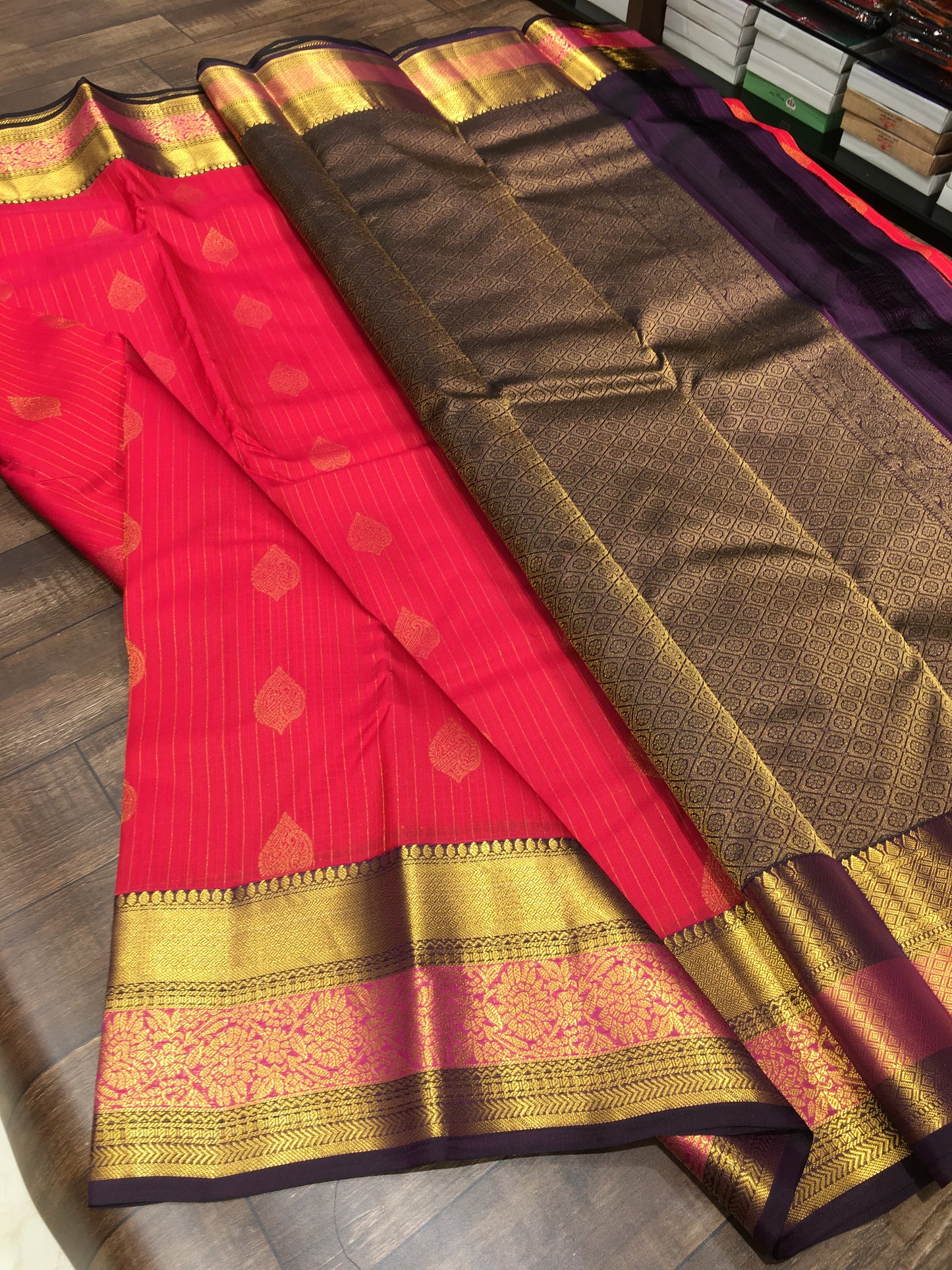 Pure Kanchipuram Silk Saree