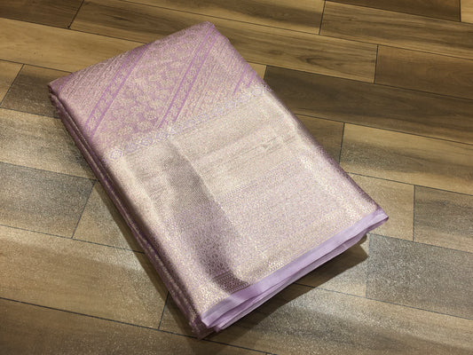 Semi Kanchipuram Tissue Saree