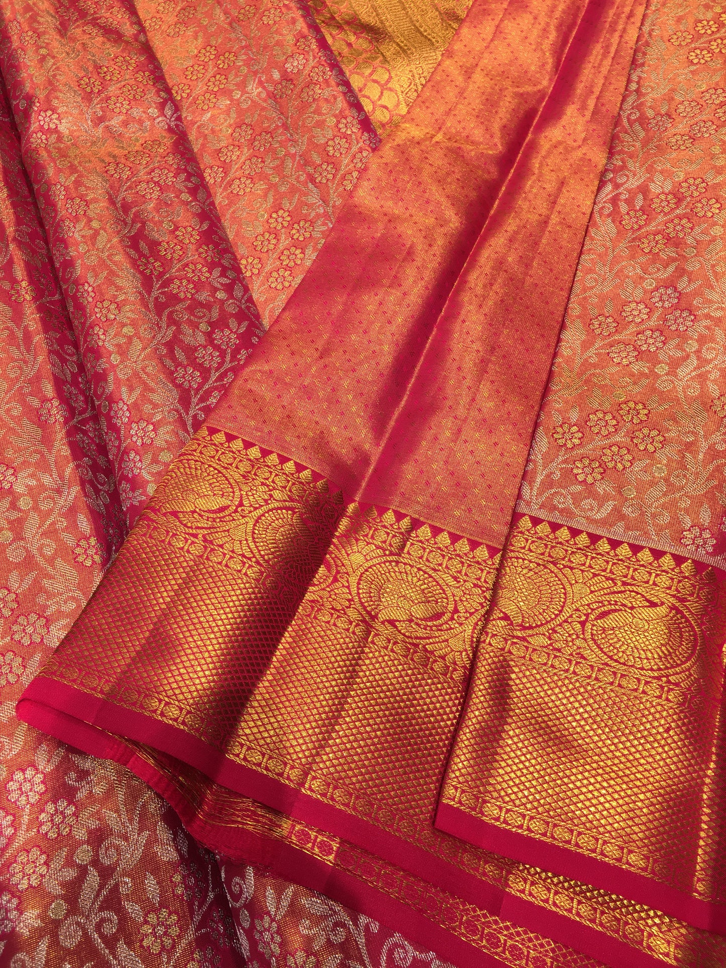 Pure KANCHIPURAM Tissue Silk