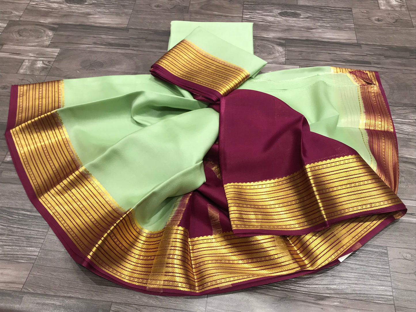 Pure Mysore Silk Saree