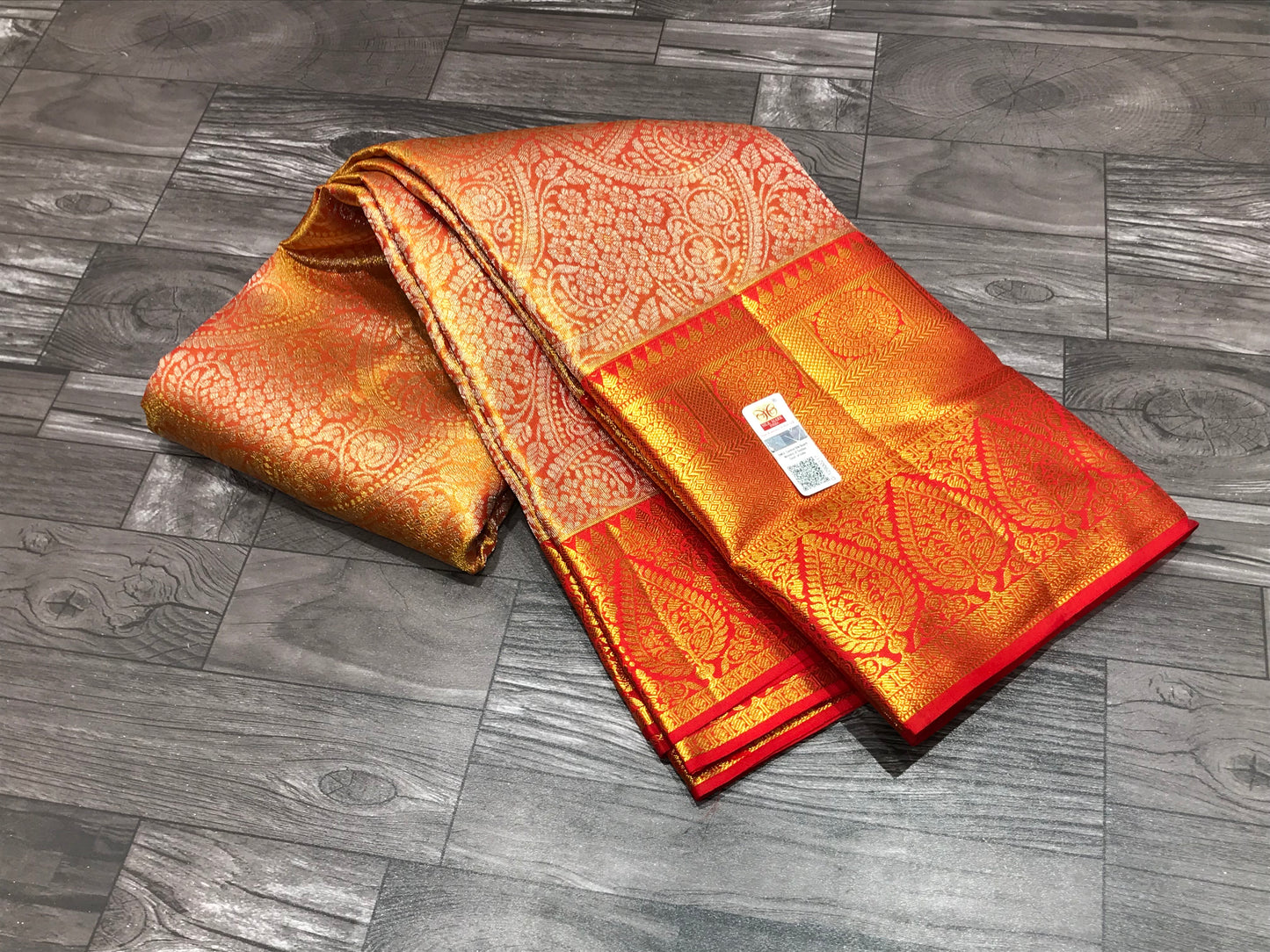 Pure Kanchipuram Tissue Silk Saree