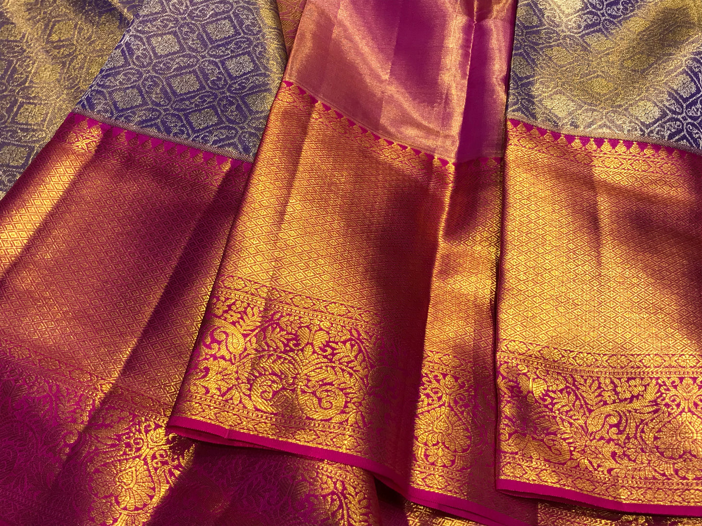 Pure Kanchipuram Tissue Silk Saree