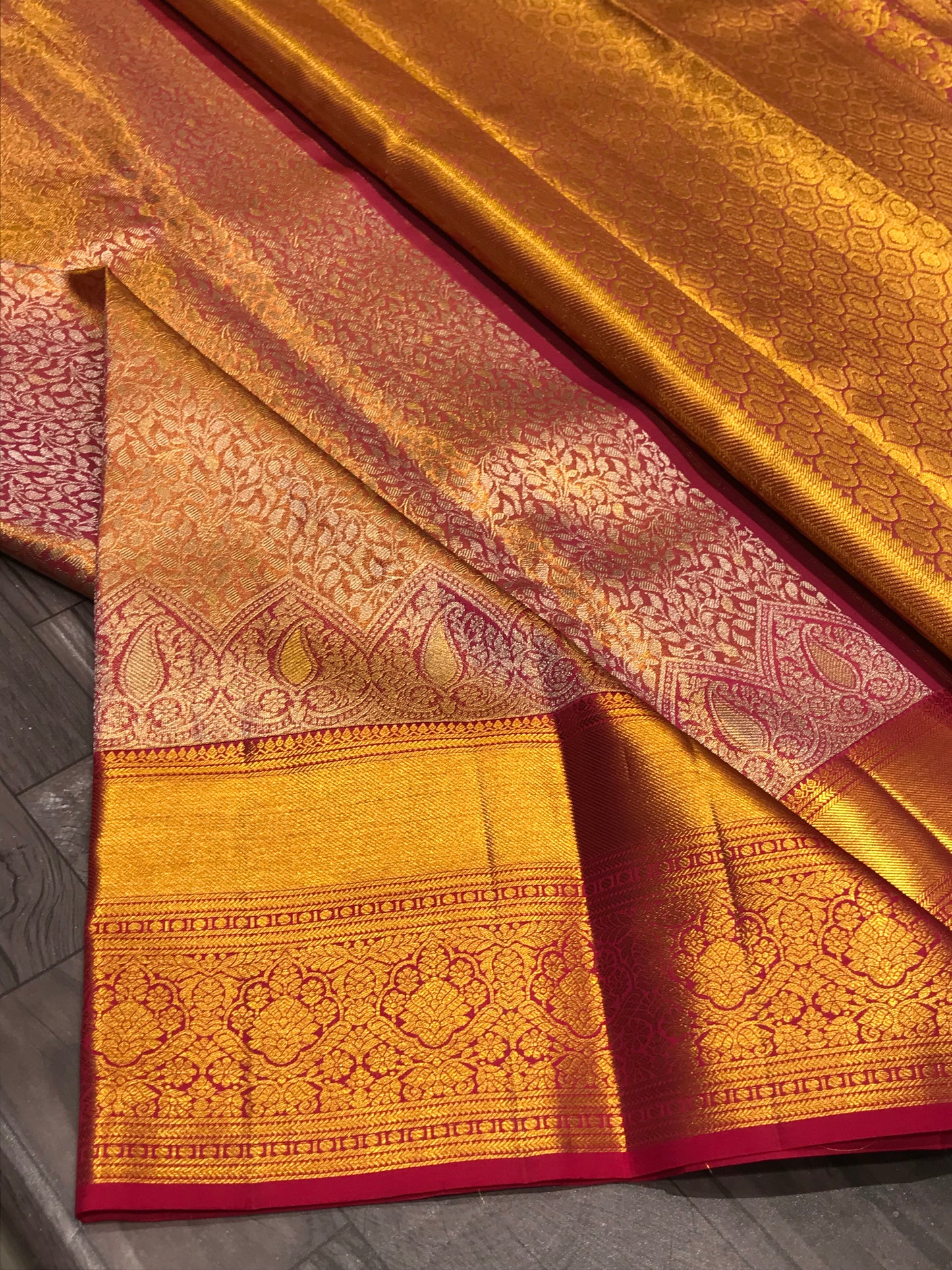 Pure Kanchipuram Tissue Silk Saree