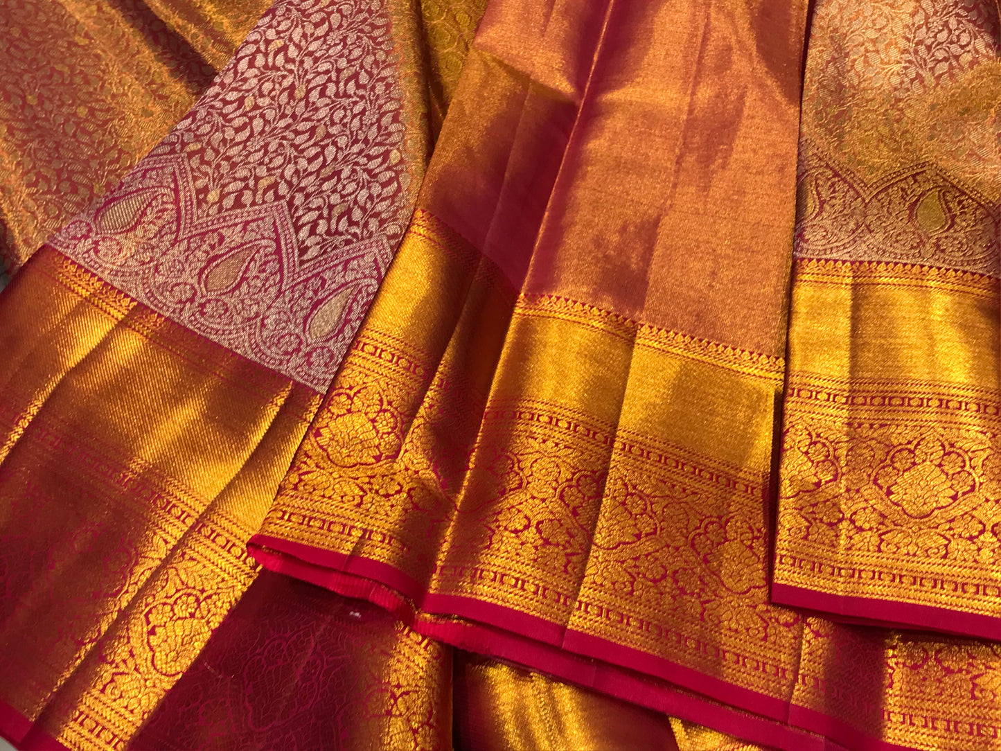 Pure Kanchipuram Tissue Silk Saree