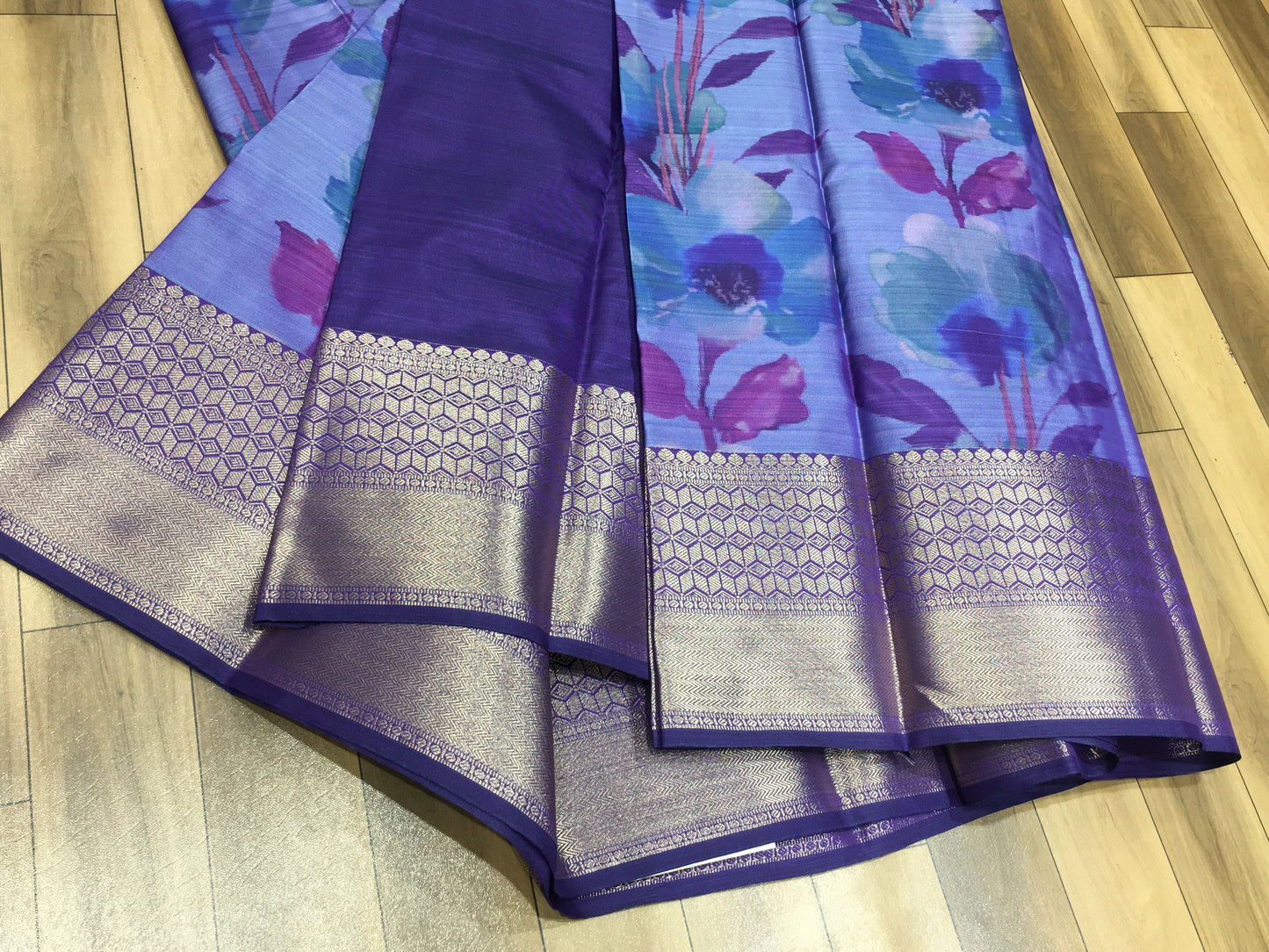 Digital Print Saree