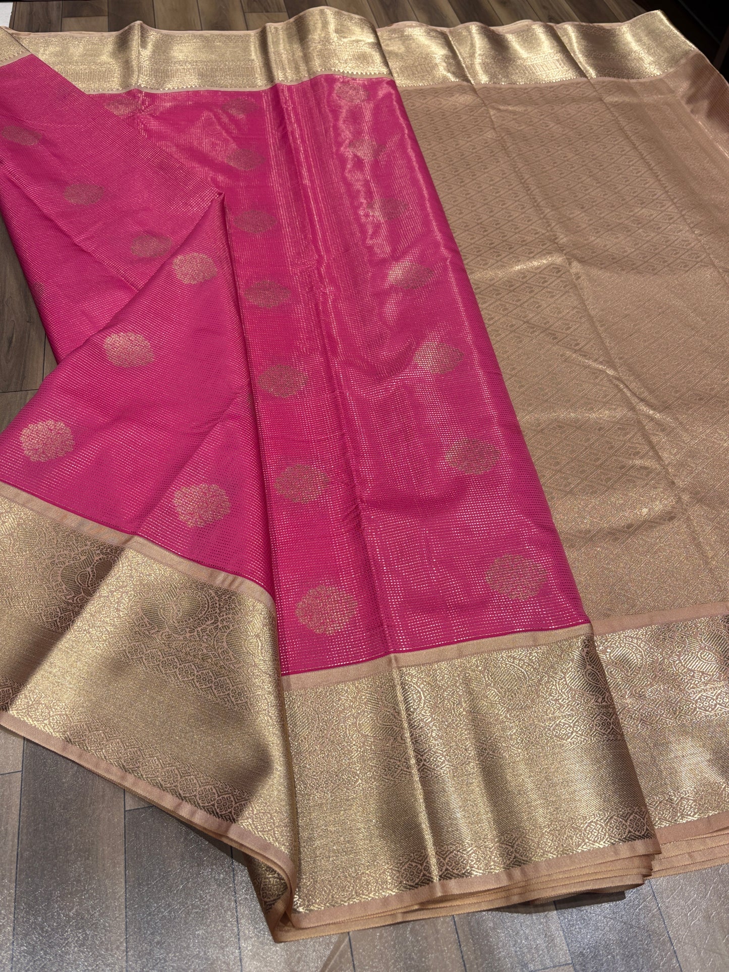 Semi kanchivaram silk saree