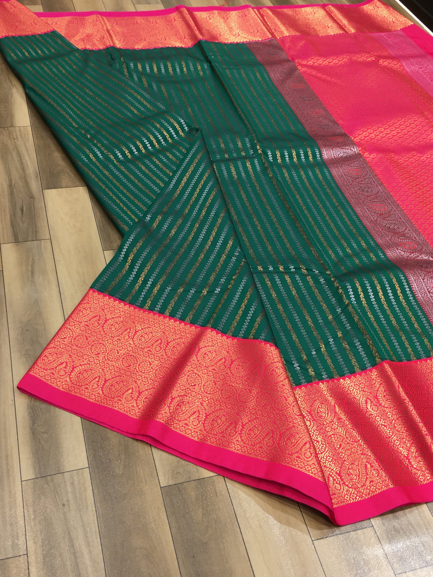 Semi Kanchipuram Silk Saree