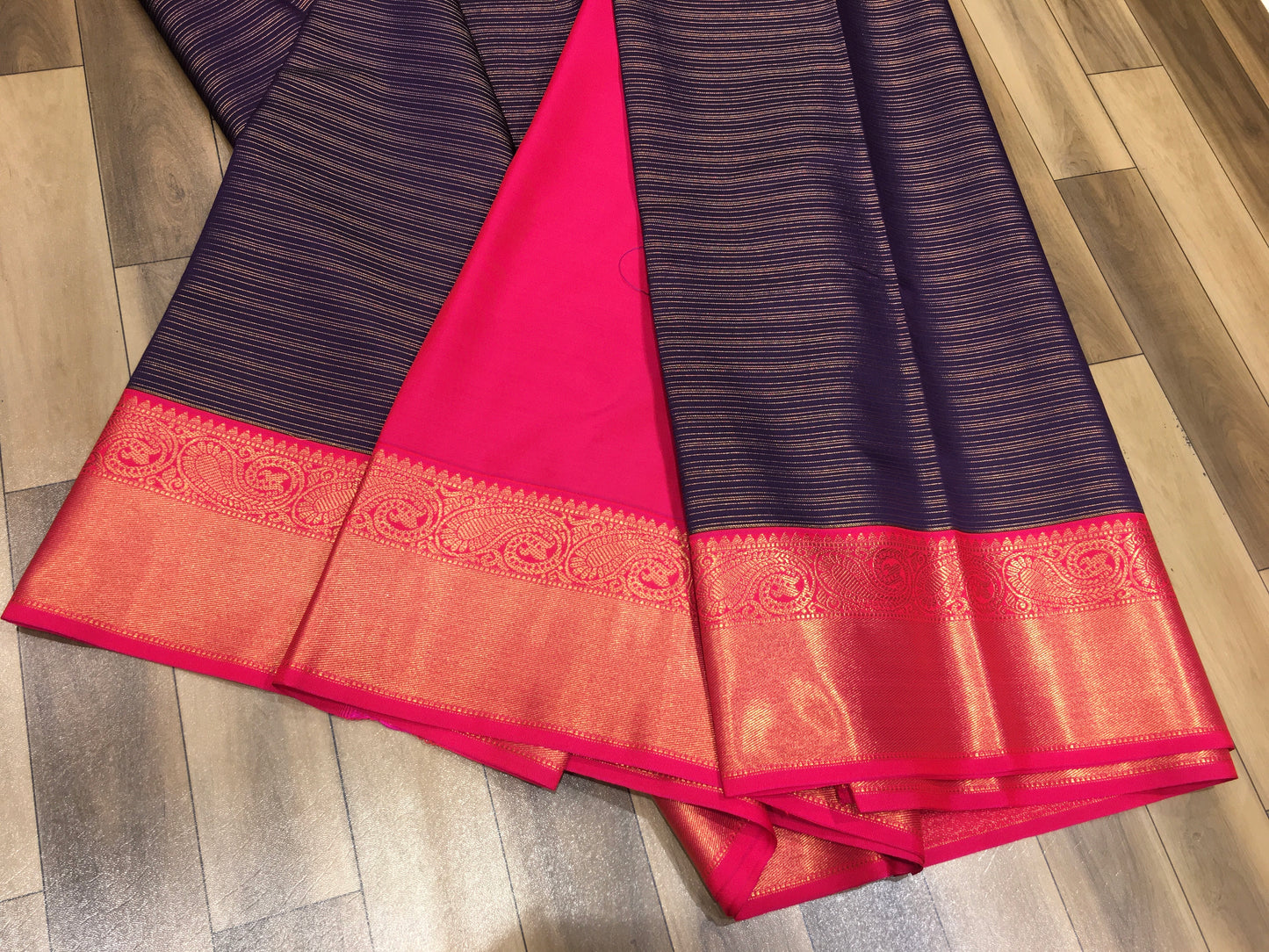 Semi Kanchipuram Silk Saree