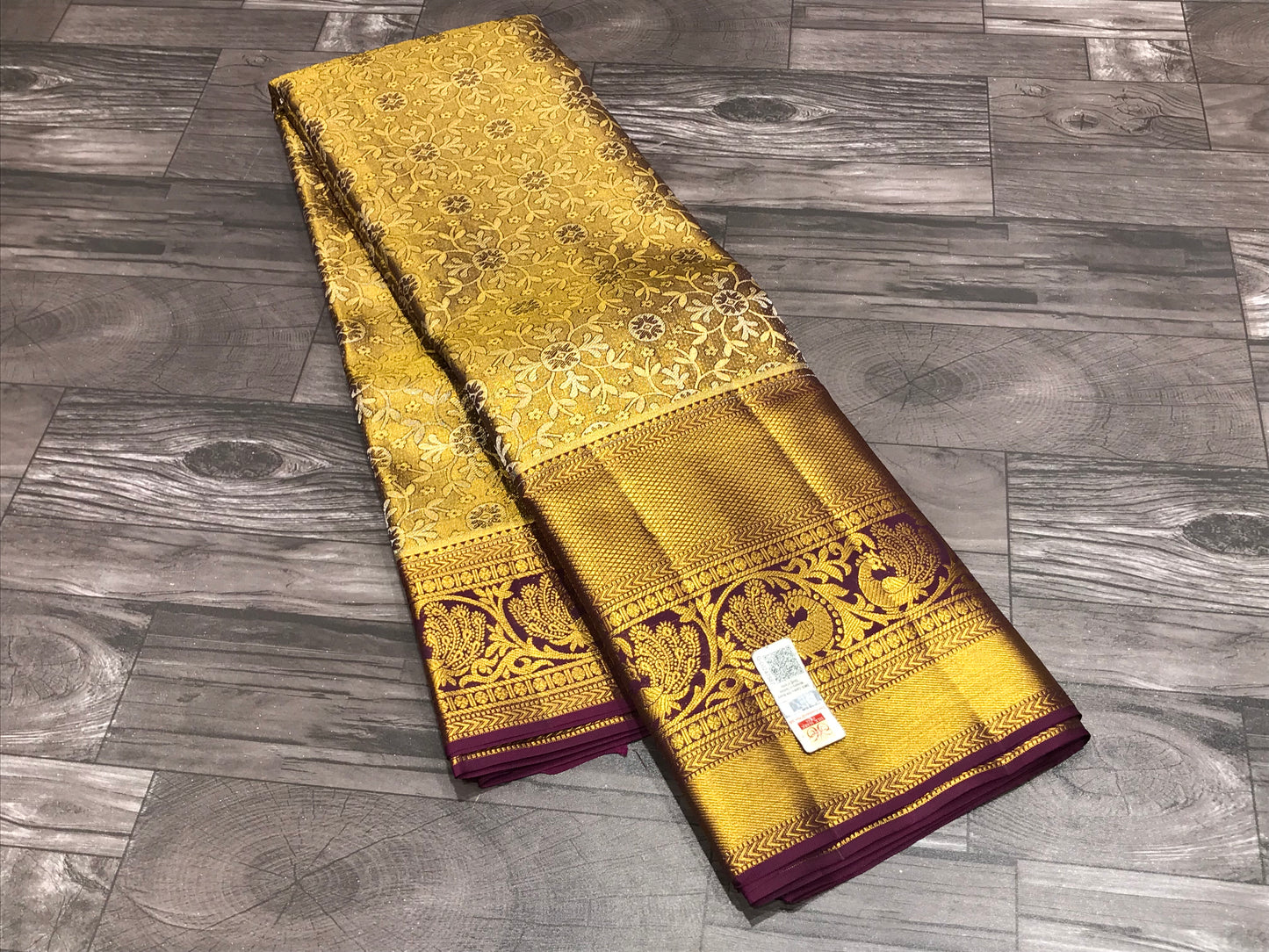 Pure Kanchipuram Tissue Silk Saree