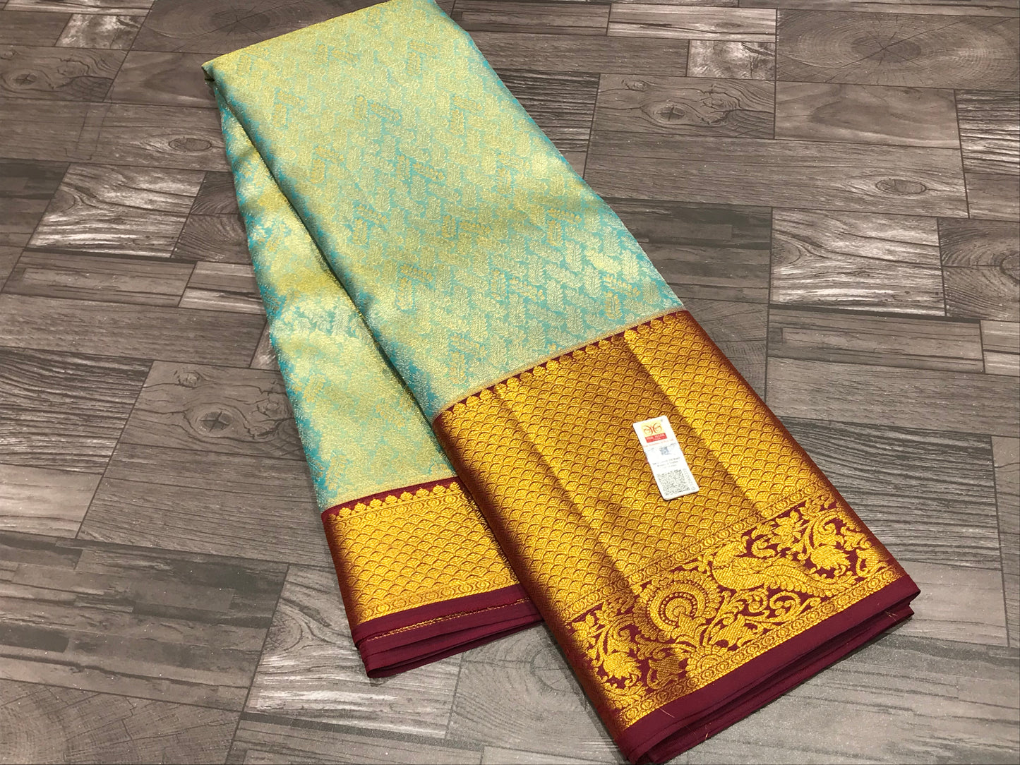 Pure Kanchipuram Tissue Silk Saree