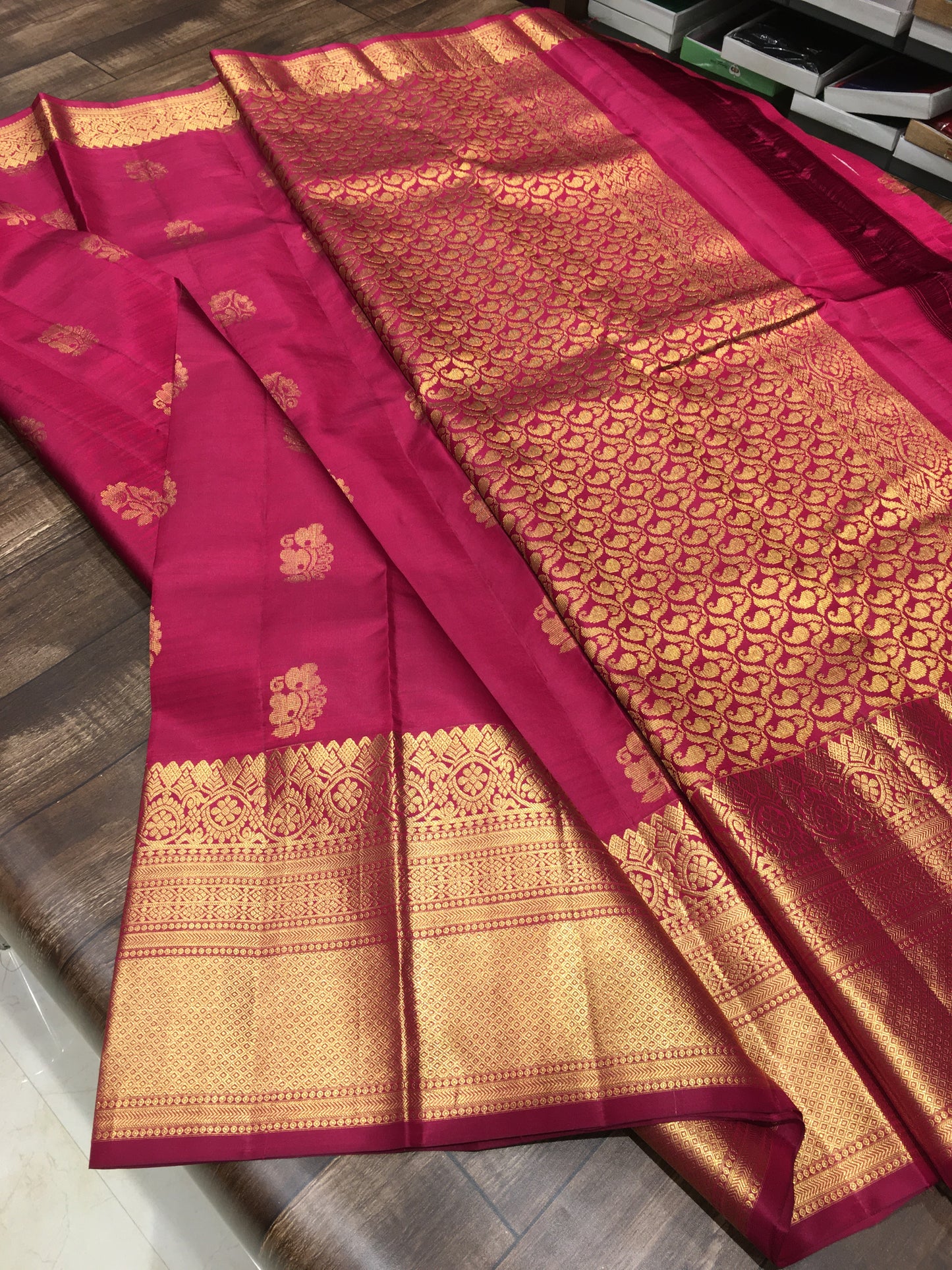 Pure Kanchipuram Silk Saree