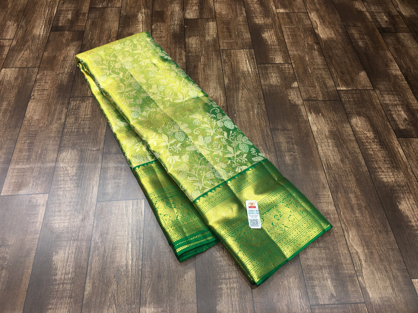 Pure Kanchipuram Tissue Silk Saree