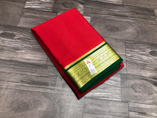 Pure Mysore Silk Saree