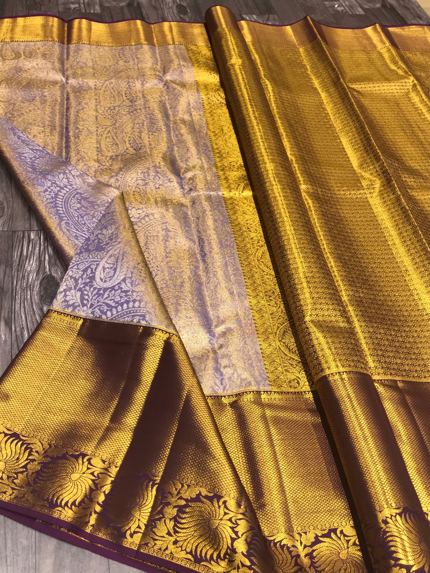 Pure Kanchipuram Tissue Silk Saree