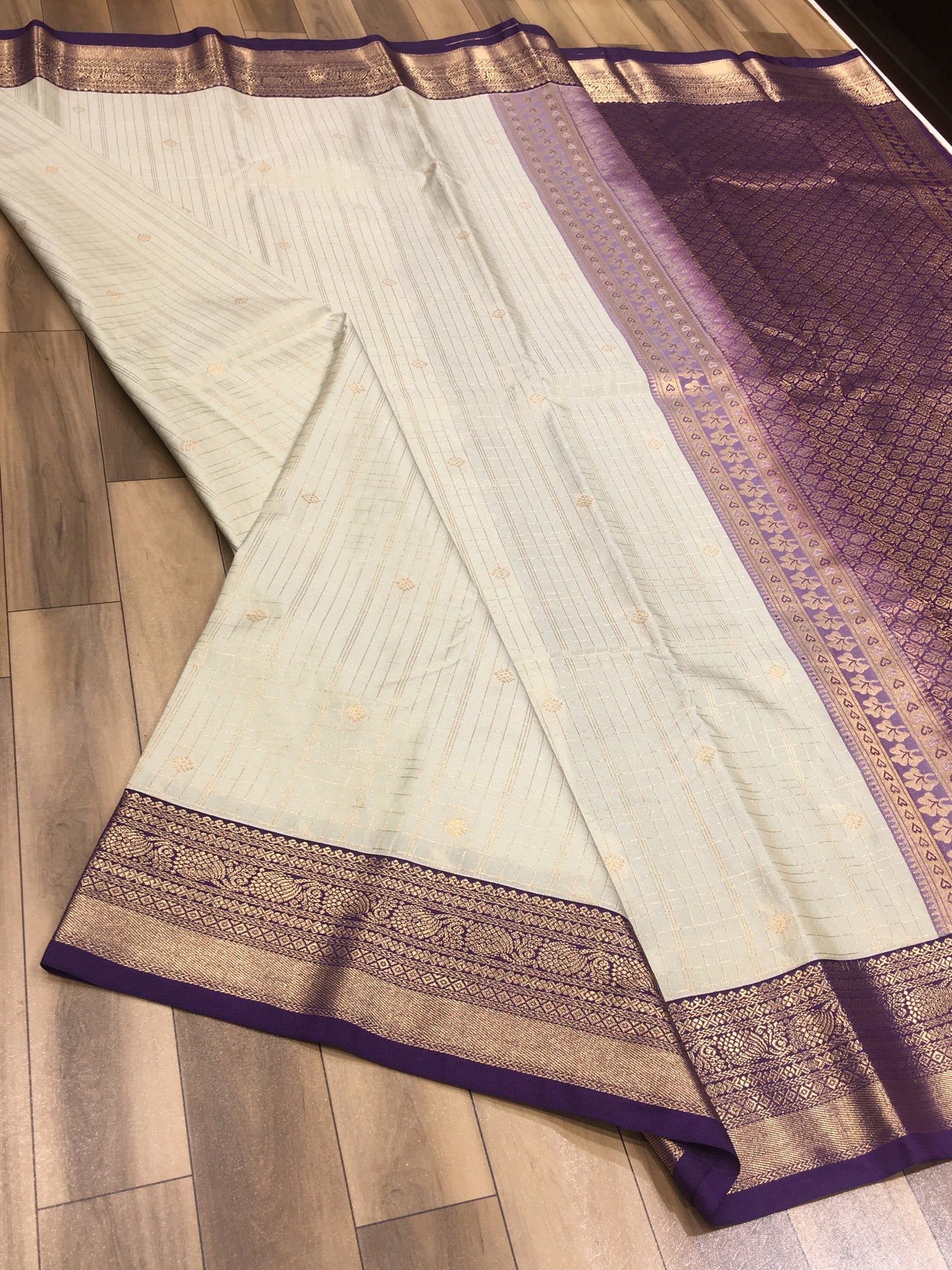 Semi Kanchipuram Silk Saree