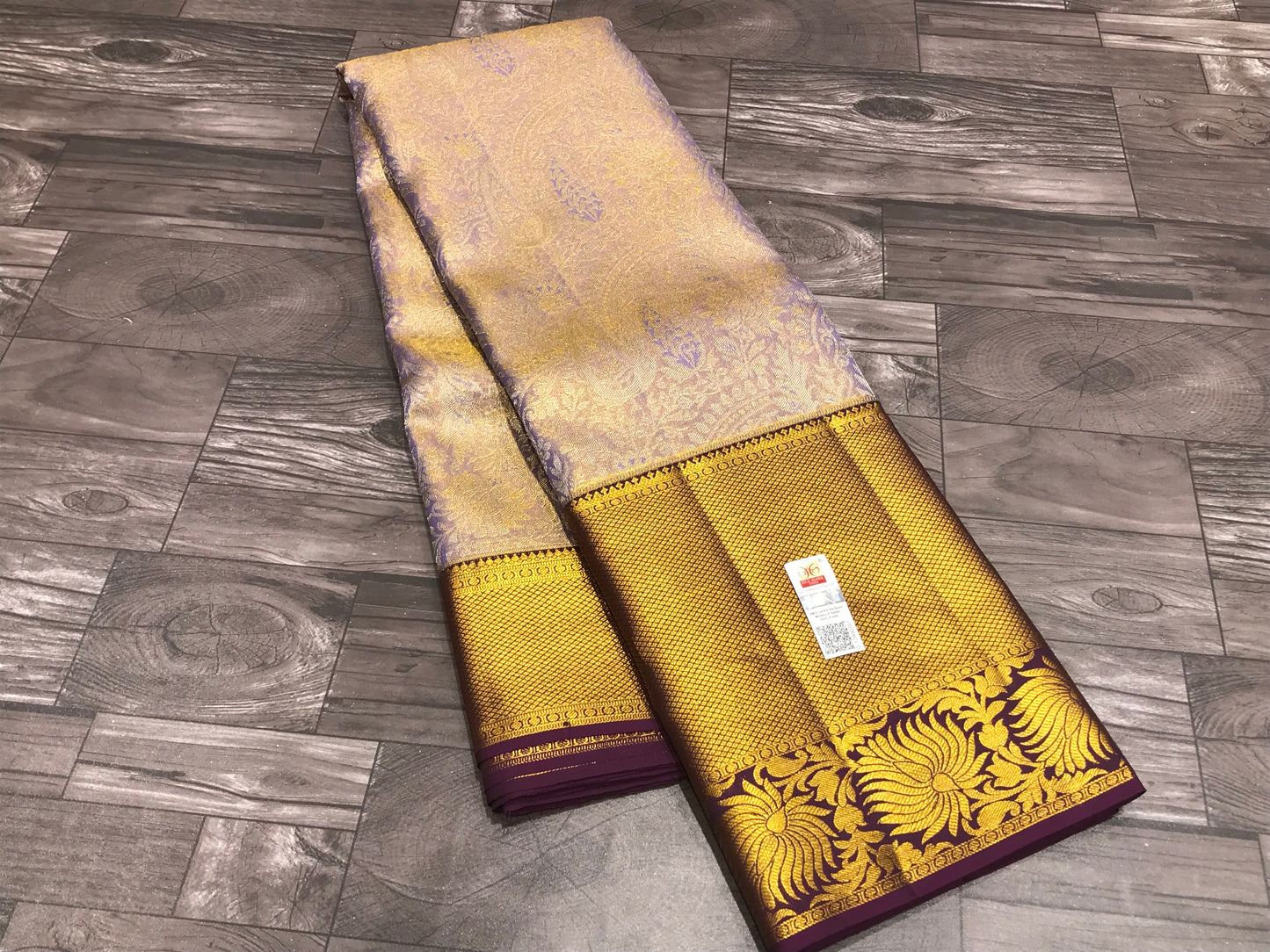 Pure Kanchipuram Tissue Silk Saree