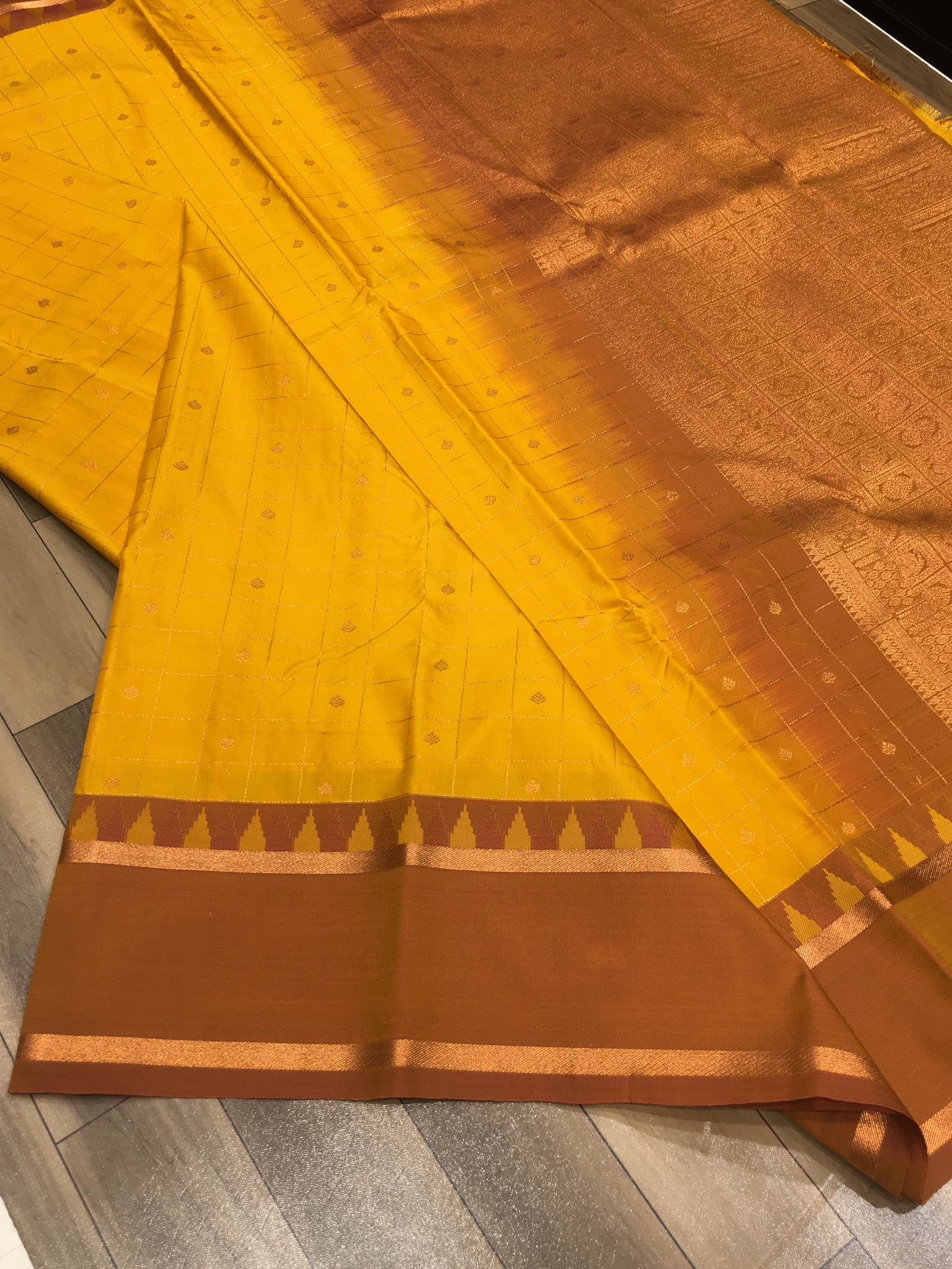 Semi Kanchipuram Silk Saree