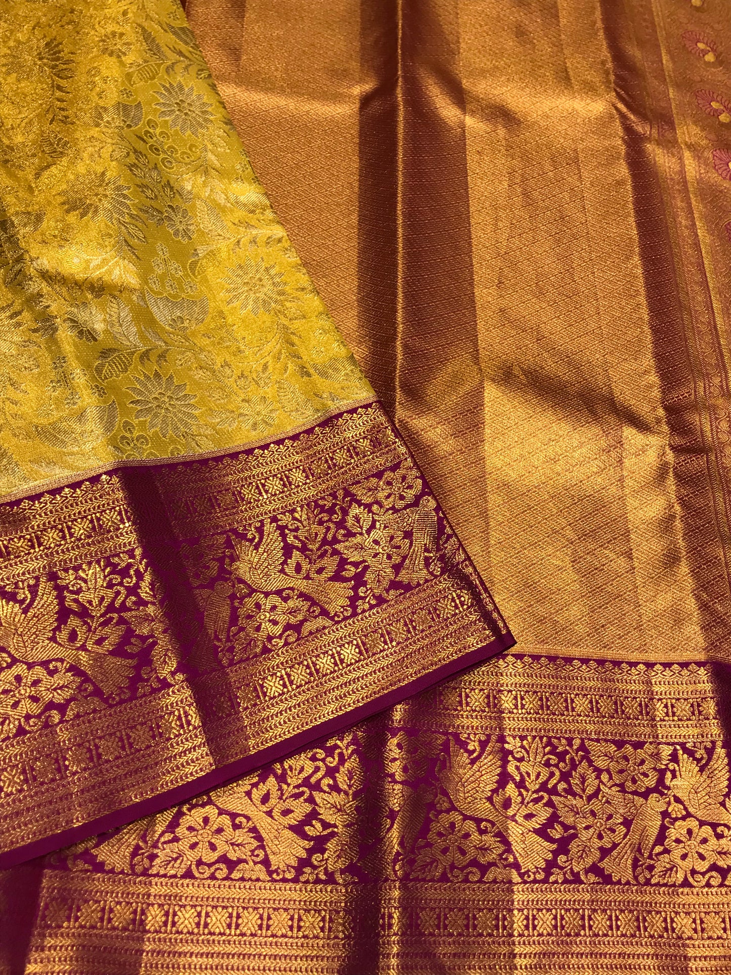 Pure Kanchipuram Tissue Silk Saree