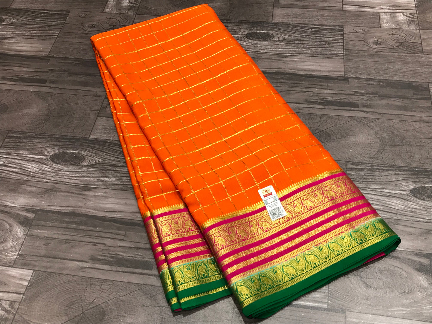 Pure Mysore Silk Saree