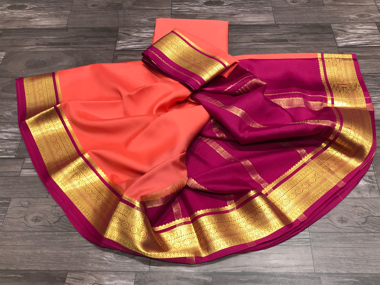 Pure Mysore Silk Saree