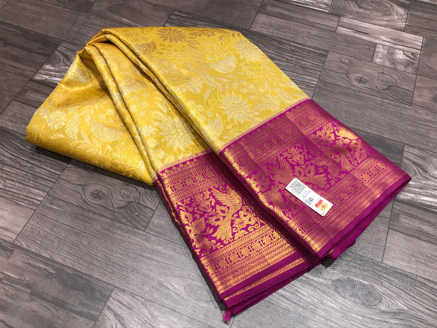 Pure Kanchipuram Tissue Silk Saree