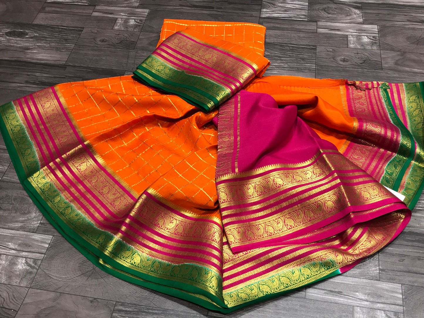 Pure Mysore Silk Saree