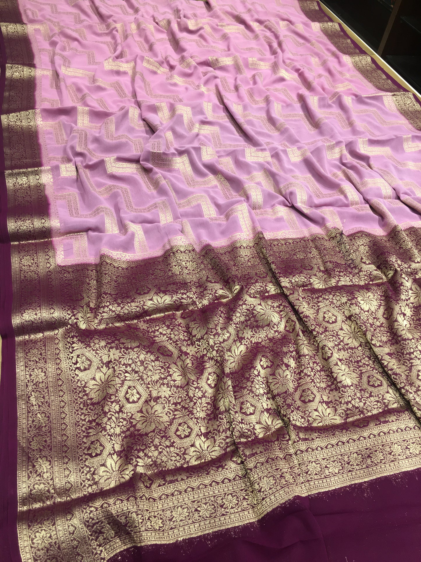 Chiffon Georgette Saree