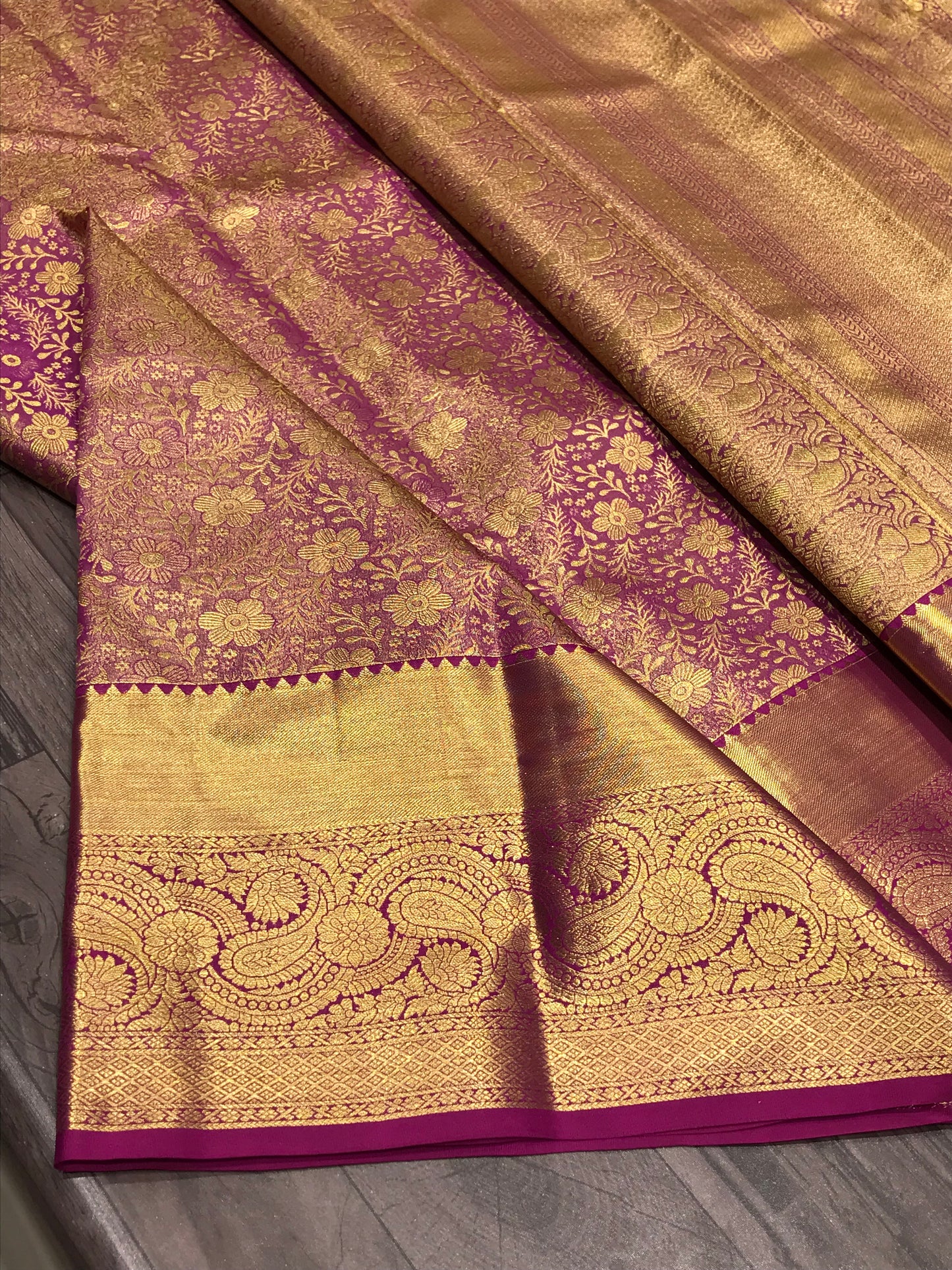 Pure Kanchipuram Tissue Silk Saree