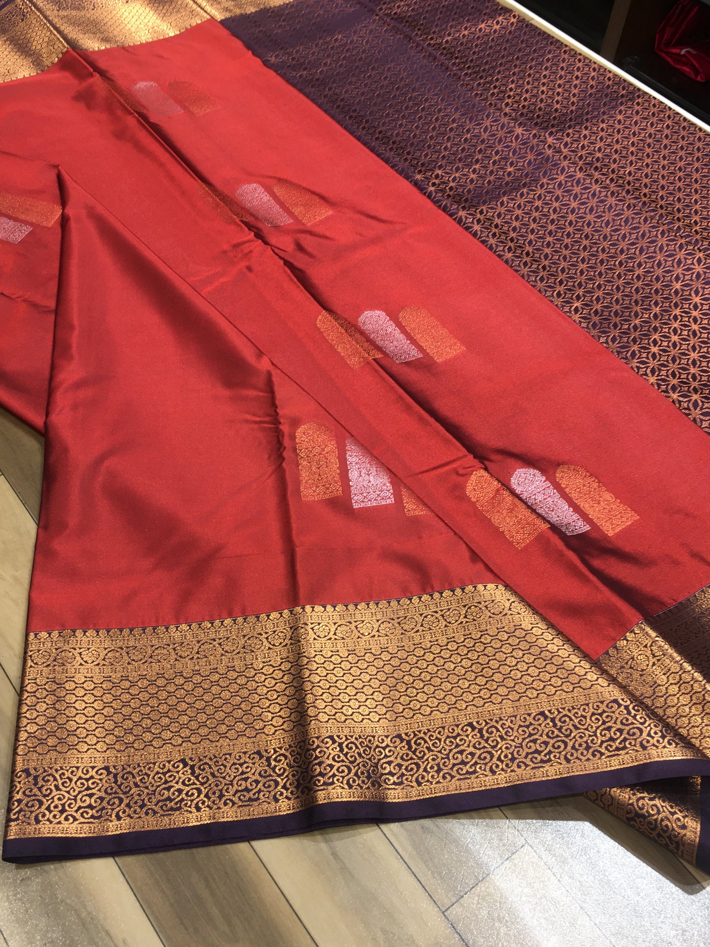 Semi Kanchipuram Silk Saree