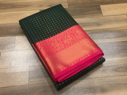 Semi Kanchipuram Silk Saree