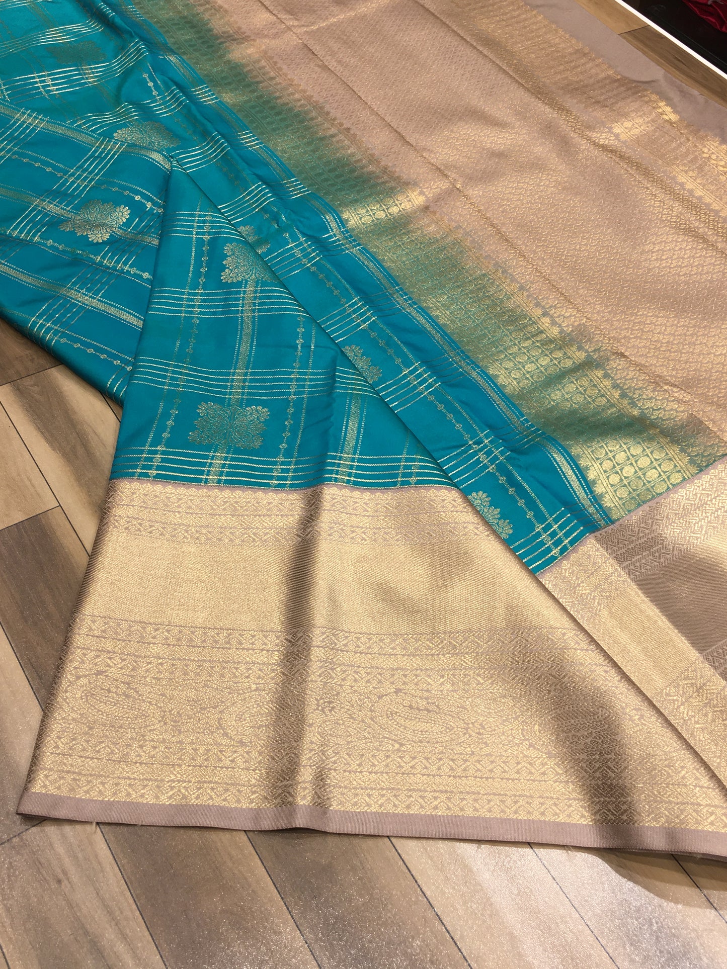 Semi Kanchipuram Silk Saree