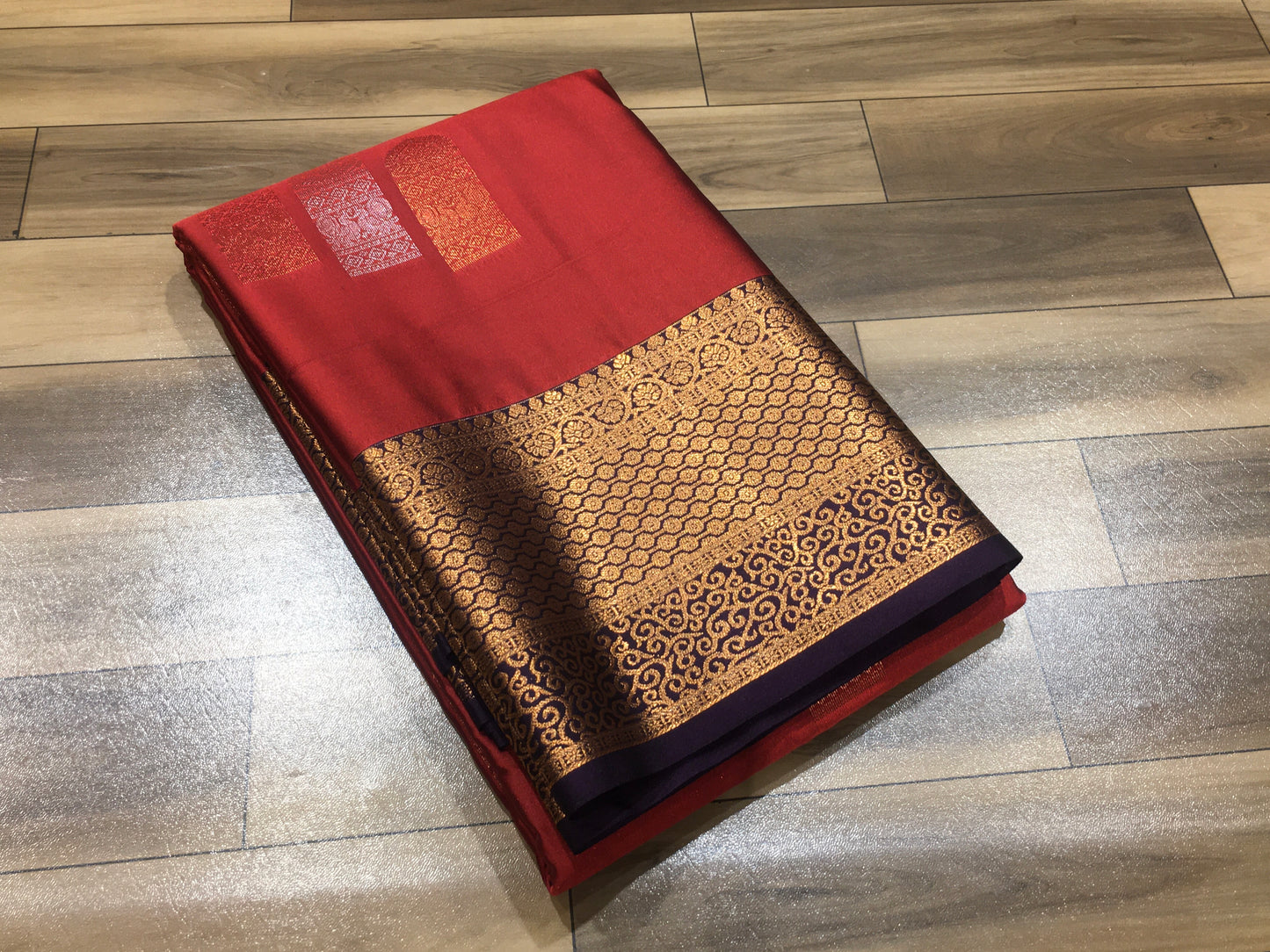 Semi Kanchipuram Silk Saree