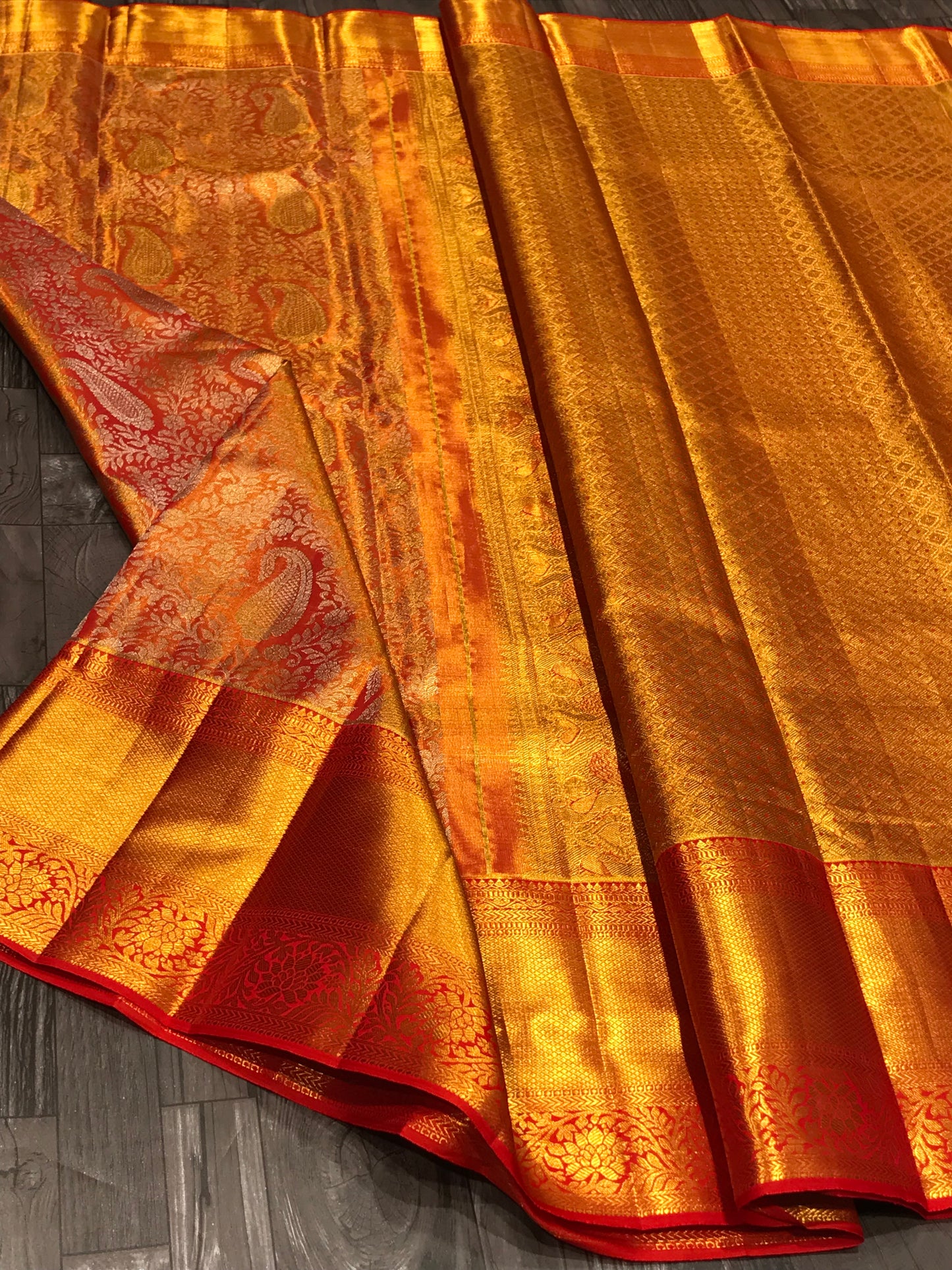 Pure Kanchipuram Tissue Silk Saree