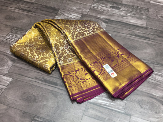 Pure Kanchipuram Tissue Silk Saree