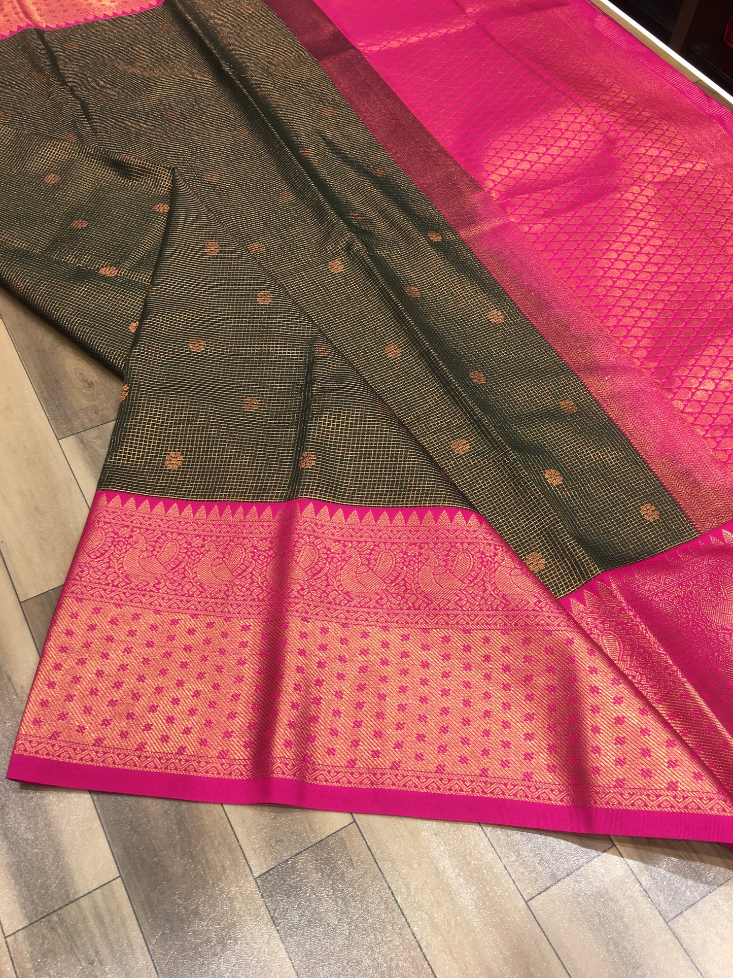 Semi Kanchipuram Silk Saree