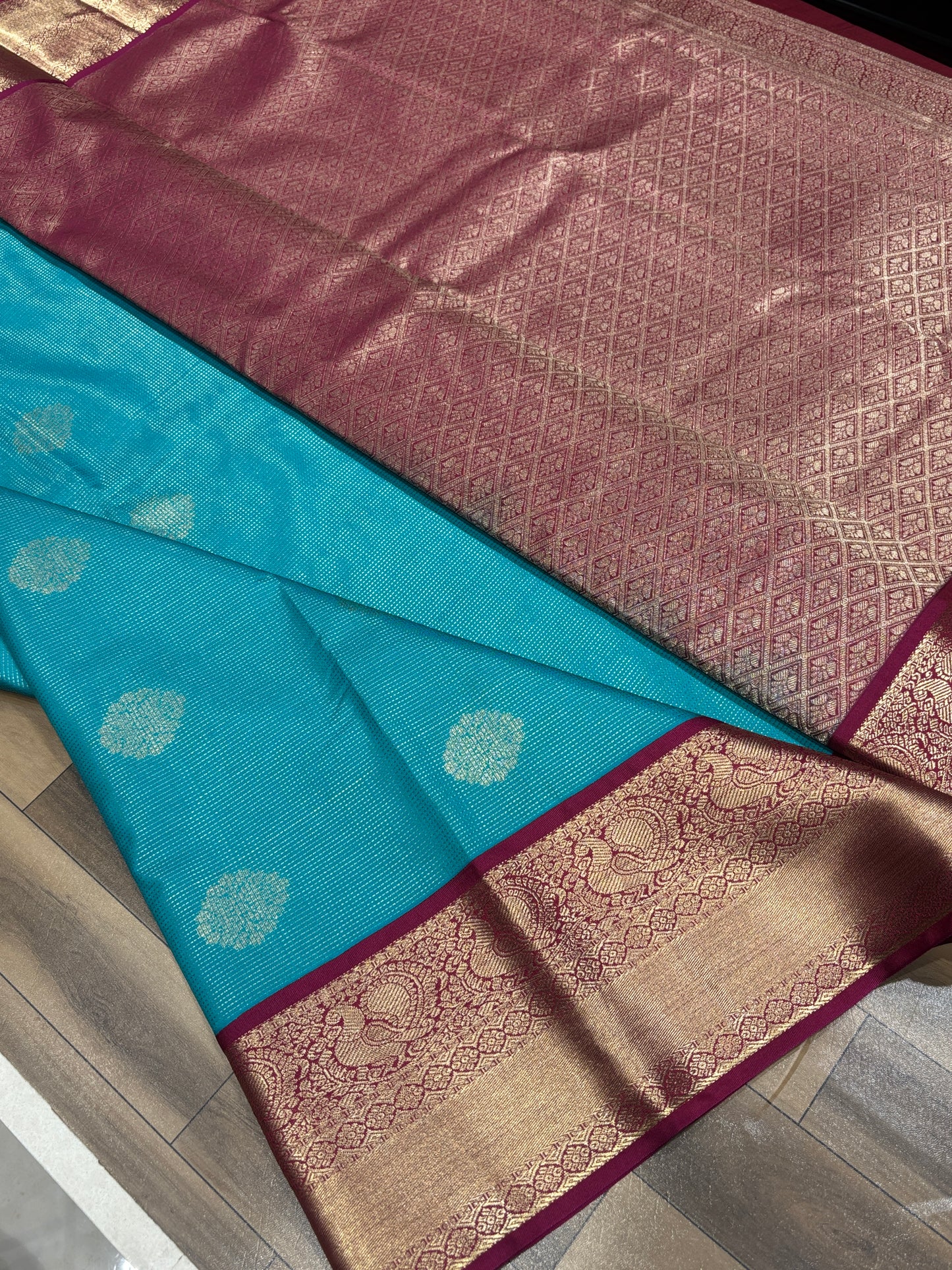 Semi Kanchipuram Silk Saree