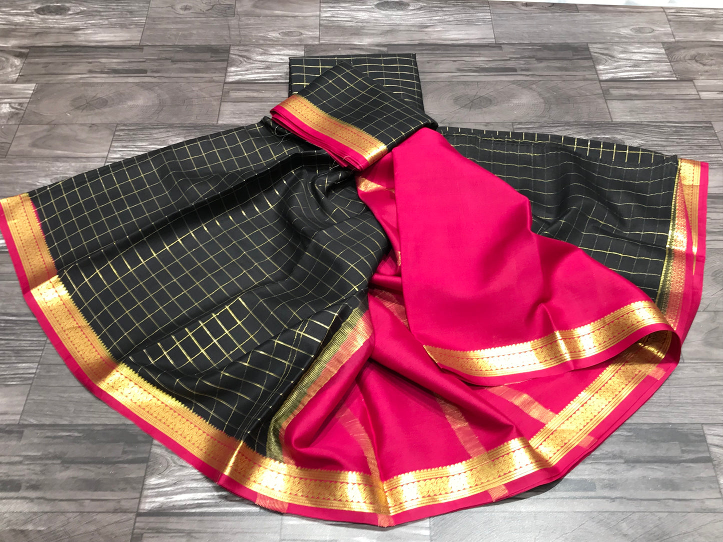 Pure Mysore Silk Saree