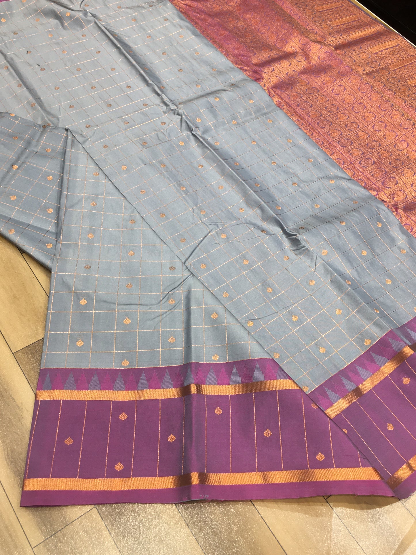 Semi Kanchipuram Silk Saree