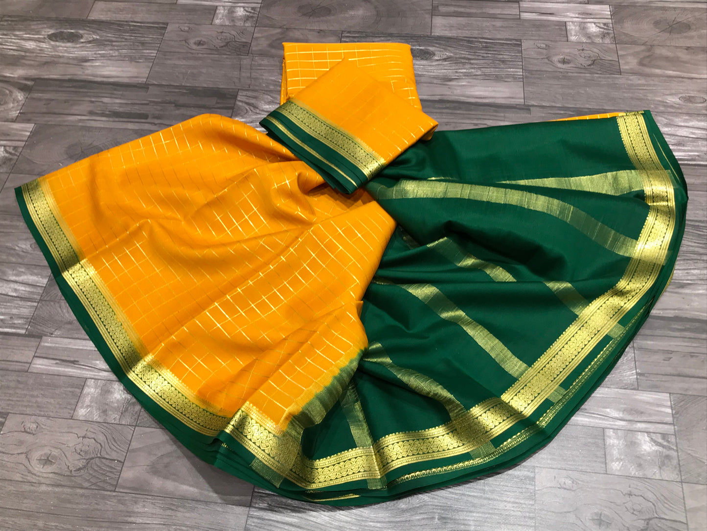 Pure Mysore Silk Saree