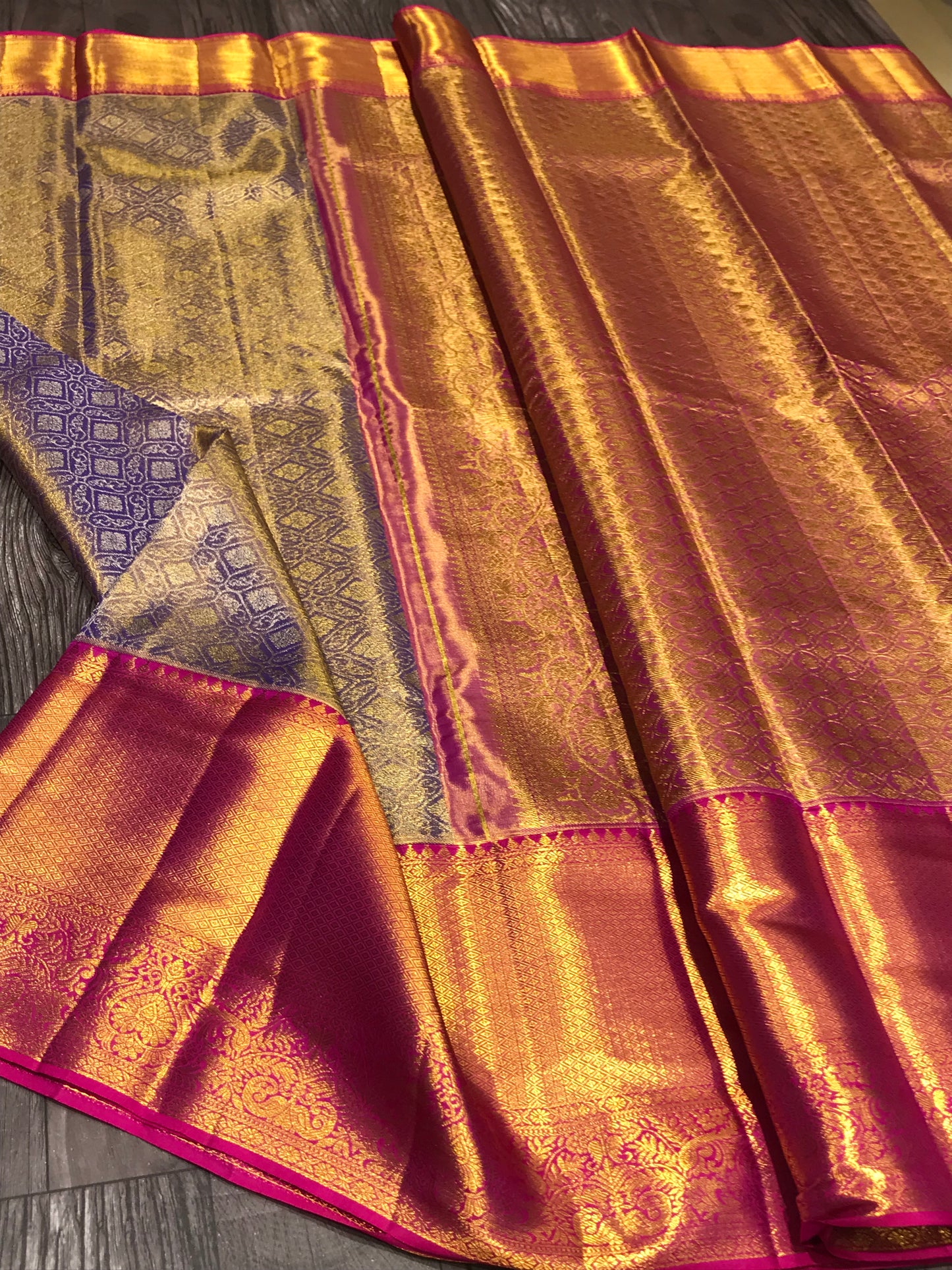 Pure Kanchipuram Tissue Silk Saree