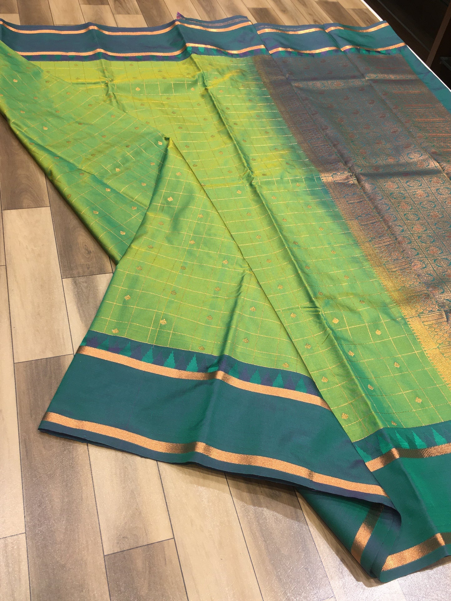 Semi Kanchipuram Silk Saree