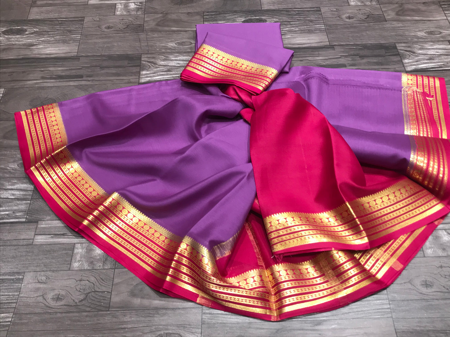 Pure Mysore Silk Saree