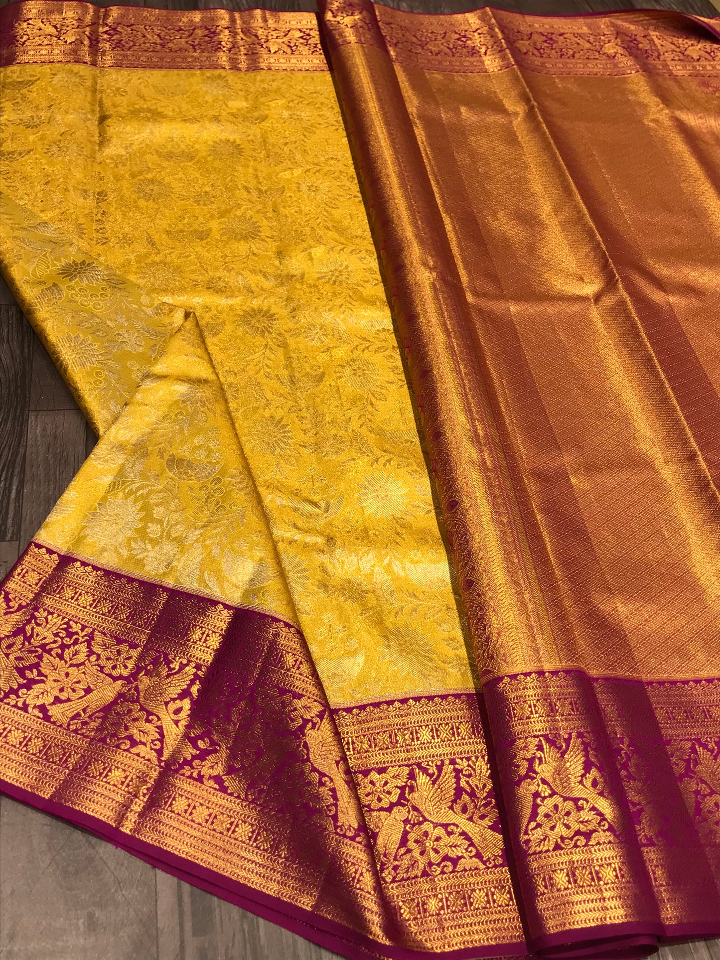 Pure Kanchipuram Tissue Silk Saree