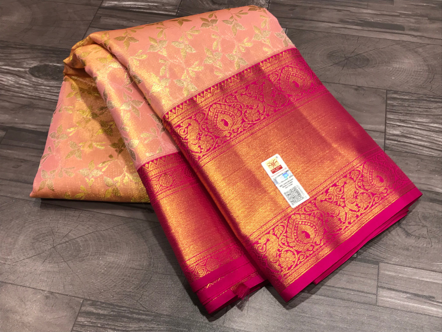 Pure Kanchipuram Tissue Silk Saree