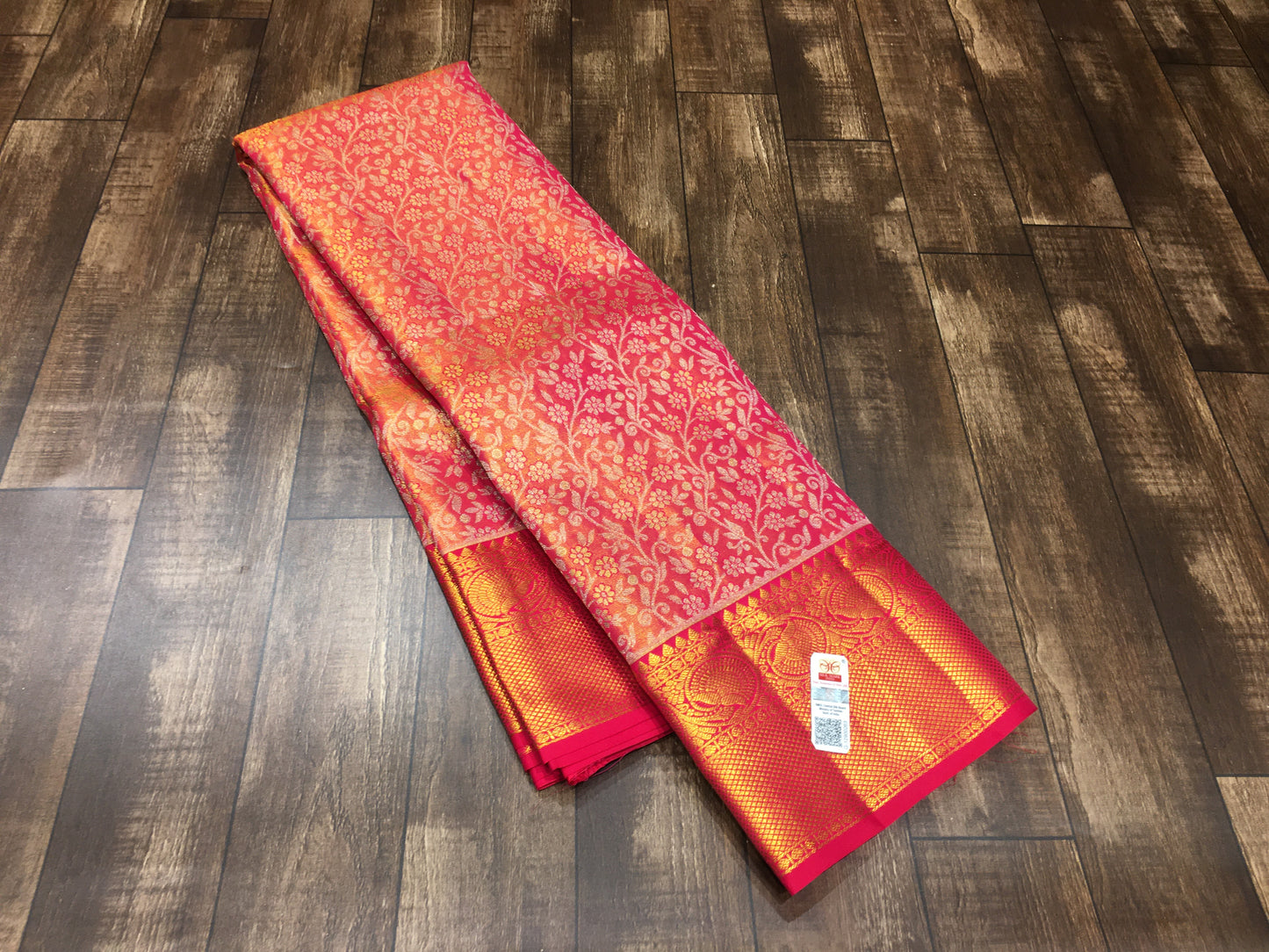 Pure Kanchipuram Tissue Silk Saree