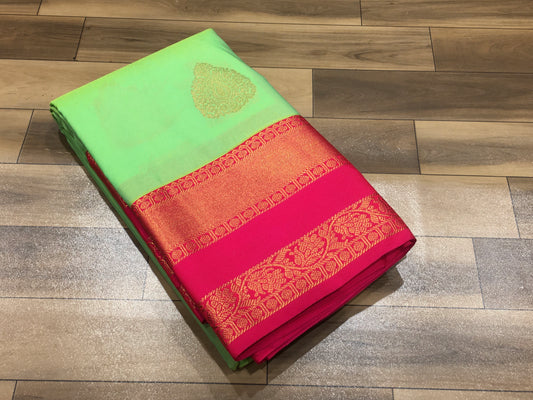 Semi Kanchipuram Silk Saree