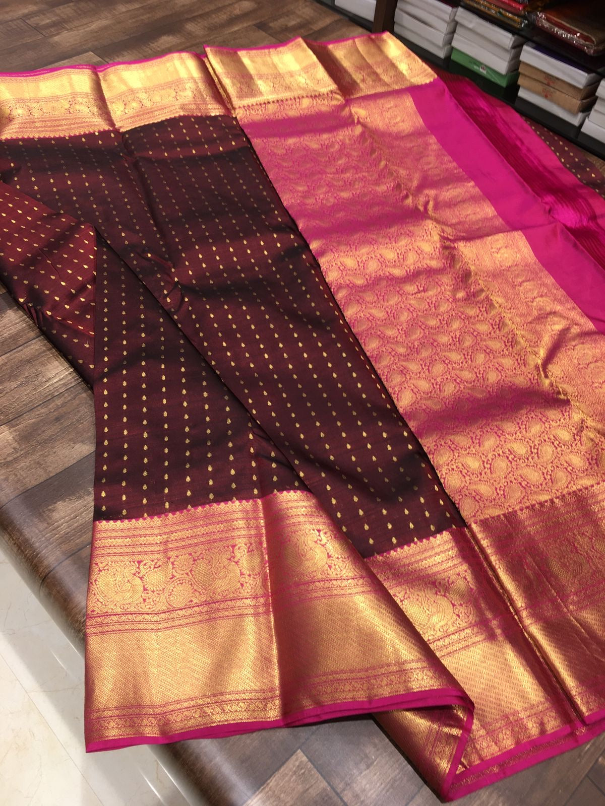 Pure Kanchipuram silk saree