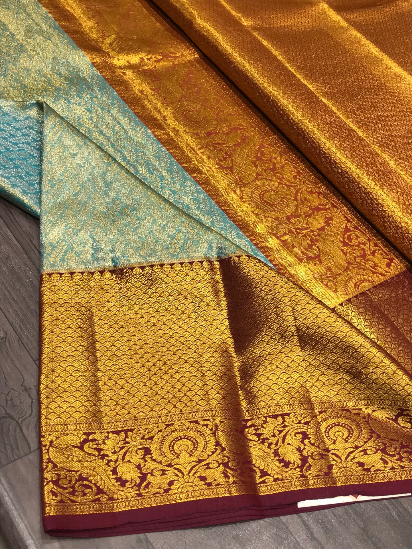 Pure Kanchipuram Tissue Silk Saree