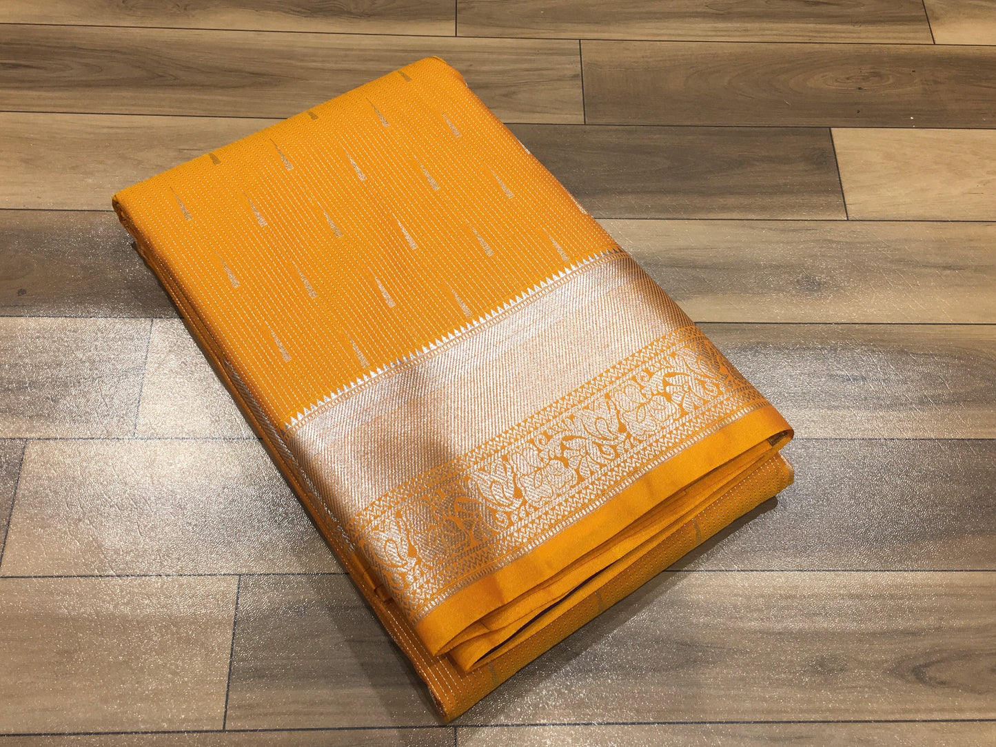 Semi Kanchipuram silk saree