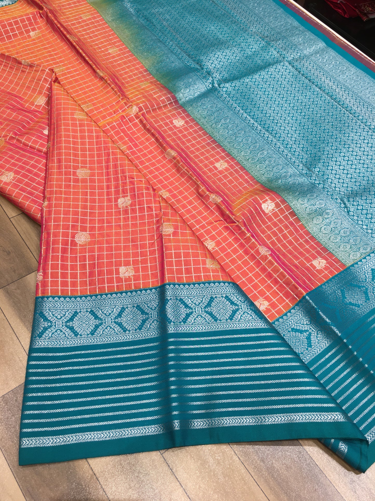 Semi Kanchipuram Silk Saree